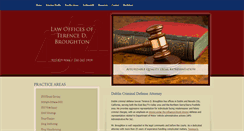 Desktop Screenshot of broughtonlawoffices.com