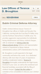 Mobile Screenshot of broughtonlawoffices.com